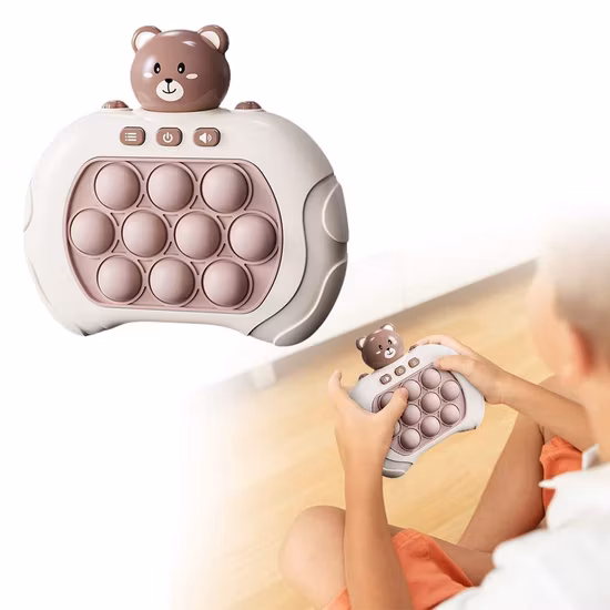 Quick Push Machine Консольная игра Силиконовая тренировка мышления на ликвидацию Развивающие игрушки-головоломки Quick Push Game Популярная
